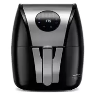 Imagem da promoção Fritadeira Air Fryer Sem Óleo Britânia Digital, 5L, 1500W, 127V, Inox - BFR41PI