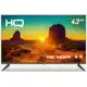 Smart TV 43" HQ Full HD HDR tela sem bordas Android 11 design Slim Processador Quad Core em oferta
