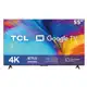 TV LED 55" 4K TCL 55P635 Wifi Dual Band Bluetooth controle de Voz, Google Assistant e Borda Fina em oferta