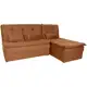 Sofá-cama Casal 3 Lugares Reclinável Suede - Matrix Dafne em oferta