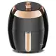 Fritadeira Air Fryer Philco Chrome 5,5 Litros Preta em oferta