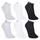 Kit Meias Lupo Cano Curto Sport Tec Ventilação 6 Pares Masculino em oferta