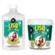 Lola Cosmetics Liso, Leve e Solto Kit - Máscara + Shampoo em oferta