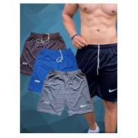 Imagem da promoção Kit 3 Shorts Masculino Treino Academia Promoção Com Bolso