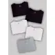 Kit Com 5 Camisetas Femininas  Hering em oferta