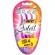 Aparelho De Depilar Soleil Bic 4 unidades em oferta