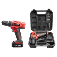 Imagem da promoção Furadeira e Parafusadeira Mondial a Bateria 12V com Maleta Power Tools