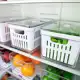 Kit 4 Organizadores Clear Fresh 2,2l Com Cesto Of 450 Ou em oferta