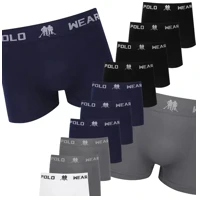 Imagem da promoção Kit 10 Cuecas Masculinas Boxer Microfibra Polo Wear