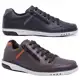 Kit 2 Pares Sapatênis Masculino Casual Fechamento Elastico e Ziper - STAR FOX em oferta