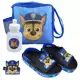 Kit Sandália Infantil Com Mochila Quadrada E Garrafinha Patrulha Canina Nexa em oferta