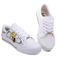 Imagem da promoção Tênis Star Feminino Masculino Snoopy Retro All Couro 30% Off - NYC SHOES