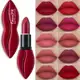 10 Batom Colorido De Veludo Vermelho À Prova D'água Longa Duração E Não Pegajoso Presente De Natal M em oferta