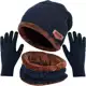 Conjunto de 3 peças de gorro masculino de inverno, gorro quente com gorro*-Opções de cores em oferta
