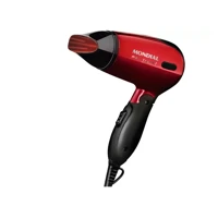 Imagem da promoção Secador de Cabelo Mondial Max Travel Vermelho - e Preto 1200W