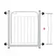 Portão para Cachorros Grade Pet 69cm A 83cm Com Extensor de 10 Cm - BRANCO - ACOMIX em oferta