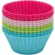 Jogo de Formas para Muffins Redondo com 12 Peças Multicor em oferta