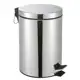 Lixeira Cesto De Lixo Com Pedal 8 Litros Inox Não Enferruja - Dubai em oferta