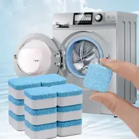 Limpador de máquina de lavar, comprimido efervescente sólido para remover manchas, ferramenta para c em oferta na Shopee