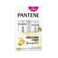 Imagem da promoção Kit Pantene Liso Extremo Shampoo 350ml + Condicionador 175ml