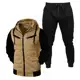 Conjunto Agasalho Blusa De Frio De Zíper + Calça Moletom - Ramazzoni em oferta