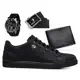 Kit Sapatênis Casual Tênis Polo Fran + Relógio + Carteira + Cinto em oferta