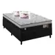 Cama Box Casal (Box + Colchão) Gazin de Mola - Ensacada 59cm de Altura + 2 Travesseiros Ortobom em oferta