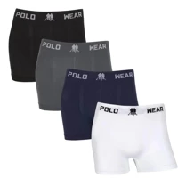 Imagem da oferta Kit 4 Cueca Boxer Polo Wear (Tam. P ao GG)