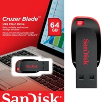 Imagem da promoção Pendrive Sandisk USB 8GB16GB 32GB 64GB Cruzer Lâmina 2.0 Flash Drive Memory Stick 4.5 20 Avaliações