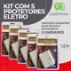 Kit com 5 Protetores de Raio PW Eletro 2 Tomadas 10A - O Mais Vendido em oferta