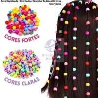 Imagem da promoção Kit 240 Terere Abre Fecha Cabelo Infantil Colorido Prendedor Acessórios Menina Tererê Laços Presilia