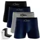 Kit 4 Cuecas Zorba Boxer Sem Costura Masculinas + 3 Pares Meias Promoção em oferta