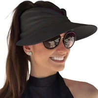 Imagem da promoção Viseira de Praia Turbante Elegante Proteção Solar UV Esporte Clube Piscina Chapeu de Praia Feminino