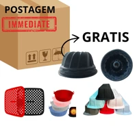 Imagem da promoção Kit Assadeiras Formas Air Fryer Forno + Brinde Reutilizavel