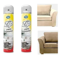 Imagem da promoção Kit Com 2 Limpa Estofados Zip Spray Aerosol 300ml - My Place