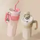 Copo térmico de aço inoxidável 1200ml com modo de bebida duplo, copo de canudo, copo para beber dire em oferta