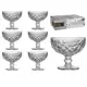 Kit Taça de Sobremesa Vidro Transparente Estrela 335ml 6pcs - Eco's em oferta
