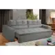 Sofá Retrátil e Reclinável 3 lugares com Molas 1,80m Vegas Suede Adonai Estofados em oferta