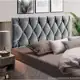Cabeceira Almofadada de Cama Casal Paris 140cm X 55cm Várias Cores em oferta