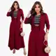Conjunto Blazer Feminino 4 Peças Com Cinto Crepe Moda Evangelica Social Congresso Tamanho Grande em oferta