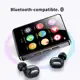 MP3 Player Bluetooth No Cartão De Memória Embutido/Mini Gravador De Música Esportivo Portátil Com Pe em oferta
