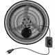 Ventilador de Parede Oscilante Vop Good 50cm Preto Ponente coisas diferentes para casa em oferta