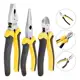 Kit Jogo De Alicate Profissional Universal Corte Bico 3pçs em oferta