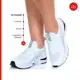 Tênis Feminino Vili Podium Branco Caminhada Academia em oferta