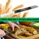 Kit 5 Facas 8" Para Pão Com Serra Aço Inox Com Cabo Branco Serrilhada Para Pães Bolo Tortas Cozinha em oferta