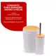 Kit Banheiro Em Bambu Com Lixeira Tampa Detalhes Luxo em oferta
