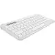 Teclado sem fio Logitech Pebble Keys 2 K380s com Conexão Bluetooth Easy-Switch e Pilha Inclusa - Com em oferta