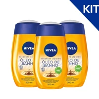 Imagem da promoção KIT NIVEA Sabonete Líquido Óleo de Banho 200ml - 3 Unidades