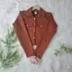 Casaco Feminino suede moda versátil com botões em oferta