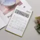 Mini Calculadora Tela LCD Grande Display Botão Responsivo Aritmética Operação Golden Frame Dual Powe em oferta